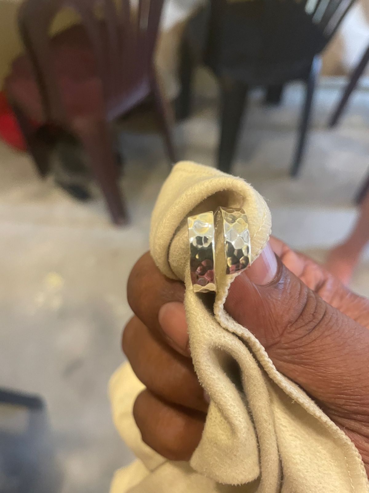 Making jewellery at Senu Jewellers
